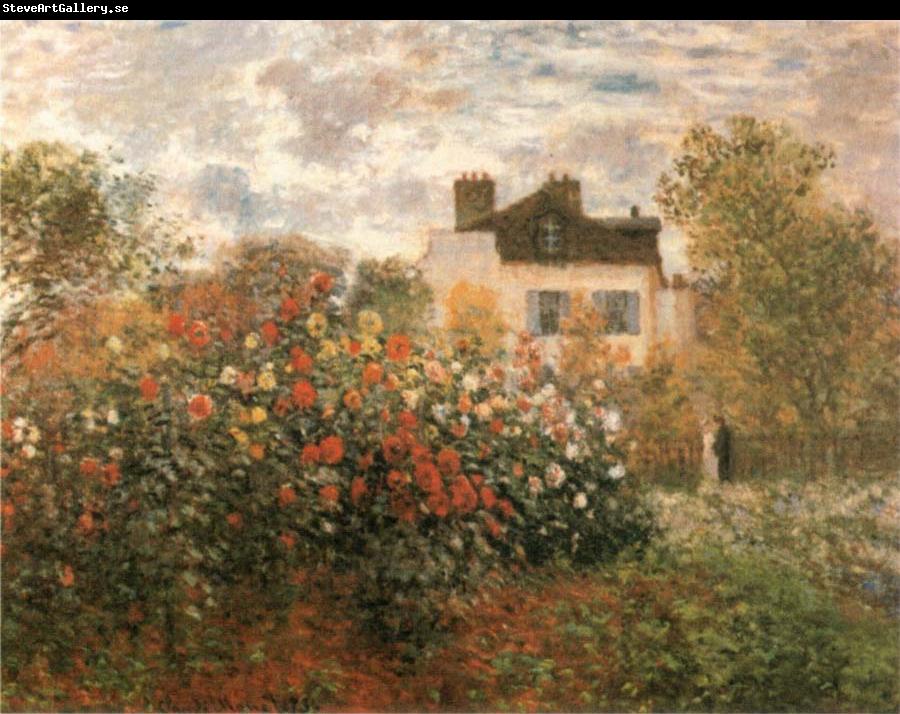 Claude Monet The Artist-s Garden Argenteuil